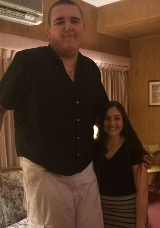 Broc was diagnosed with a genetic disorder known as cerebral gigantism. Photo / Facebook